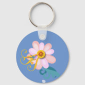 Geweldige ventilator en mensvogel sleutelhanger (Achterkant)