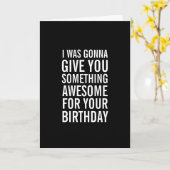 Geweldige Verjaardag Cadeau Grappig Wenskaart Kaart (Gele Bloem)