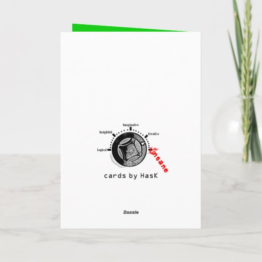 Geweldige verjaardag Opossum Kaart (Achterkant)