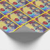 Geweldige verjaardagsdagsartikel voor Siberië Husk Cadeaupapier (Hoek)