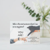 Geweldige verkoop van onroerend goed voor klanten briefkaart (Staand voorkant)