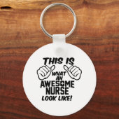 GEWELDIGE VERPLEEGKUNDIGE SLEUTELHANGER (Voorkant)