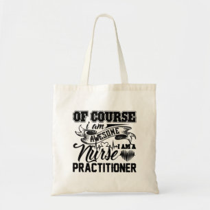 Geweldige verpleegkundige tote bag