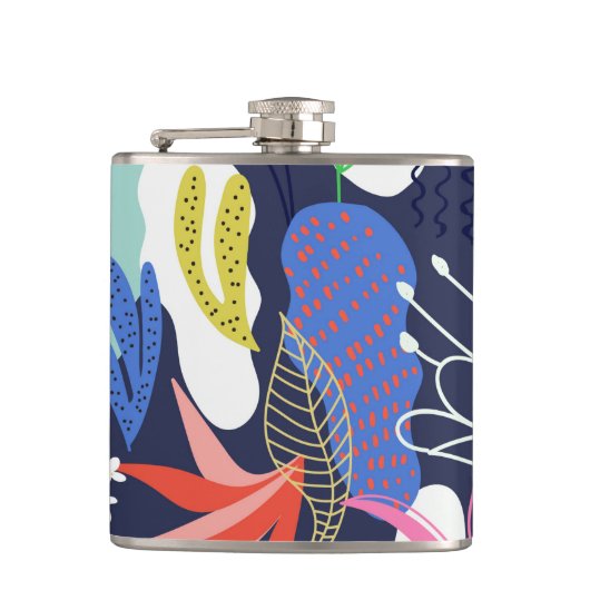 Geweldige versiering heupfles (Voorkant)