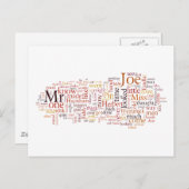 Geweldige verwachtingen briefkaart (Voorkant / Achterkant)