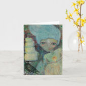 Geweldige verwachtingen Miss Havisham Blank Kaart (Gele Bloem)