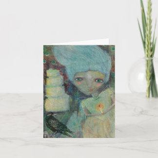 Geweldige verwachtingen Miss Havisham Blank Kaart