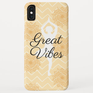 Geweldige Vibes Yoga Houding Case-Mate iPhone Case