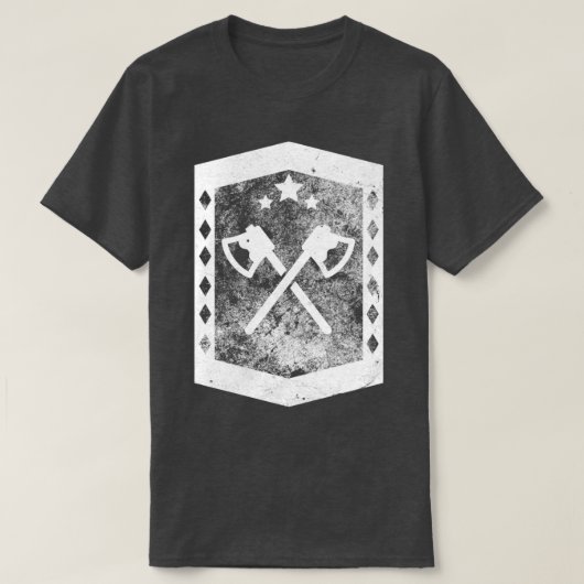 Geweldige Viking Axes Cool Historic Combat Weapons T-shirt (Design voorkant)
