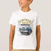 Geweldige Vintage-auto T-shirt (Voorkant)
