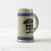 Geweldige Viola Player Bierpul (Voorkant rechts)