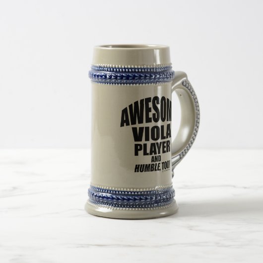 Geweldige Viola Player Bierpul (Voorkant rechts)