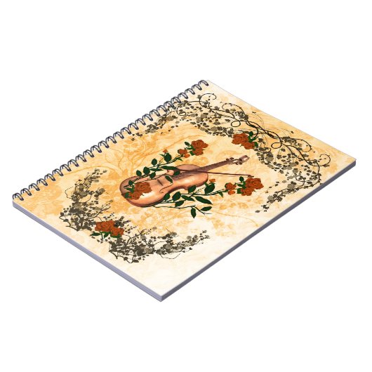 Geweldige viool notitieboek (Linkerzijde)