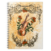 Geweldige viool notitieboek (Voorkant)