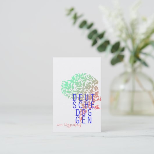 Geweldige Visitekaartjes (Staand voorkant)