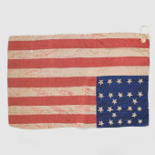 Geweldige vlag van de burgeroorlog golfhanddoek (Horizontaal)