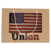 Geweldige vlag van de burgeroorlog groot cadeauzakje (Achterkant)