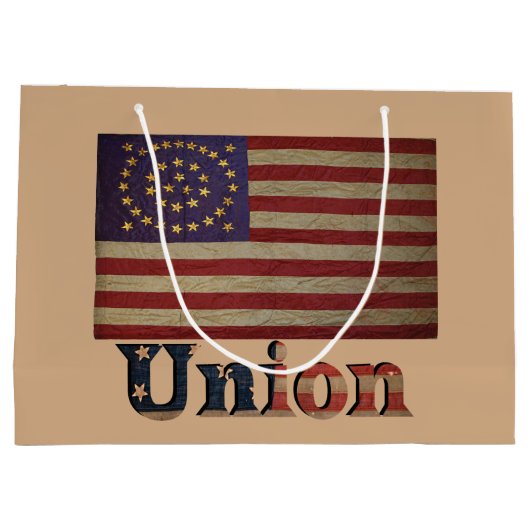 Geweldige vlag van de burgeroorlog groot cadeauzakje (Achterkant)