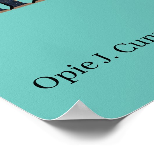 Geweldige vlag van de burgeroorlog poster (Hoek)