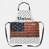 Geweldige vlag van de burgeroorlog schort (Voorkant)