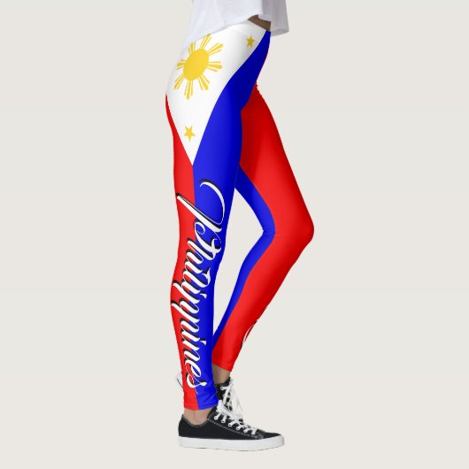 Geweldige vlag van de Filipijnen Leggings (Rechts)