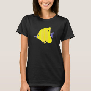 Geweldige vlinder Exotic Fish Tropical Aquarium OC T-shirt