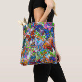 geweldige vlinders tote bag (Dichtbij)