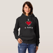 Geweldige voedingstallatie Ik hou van een week van Hoodie (Voorkant volledig)