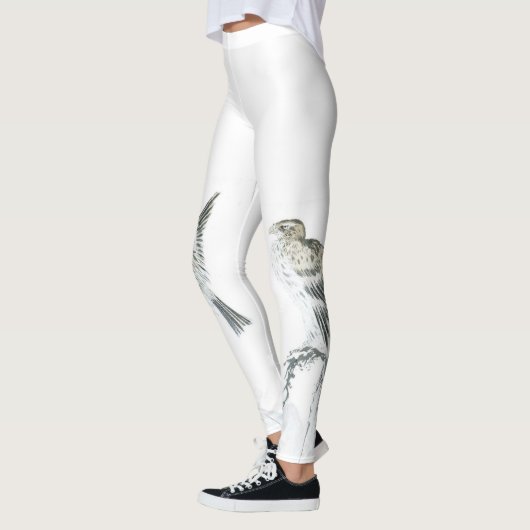 GEWELDIGE VOGELAFDRUKTE Leggings (Links)