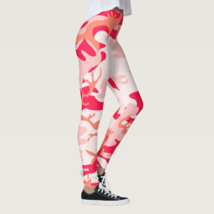 Geweldige voor het roze Camouflage-patroon van Gym Leggings