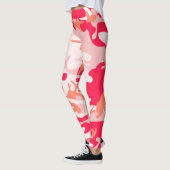Geweldige voor het roze Camouflage-patroon van Gym Leggings (Links)