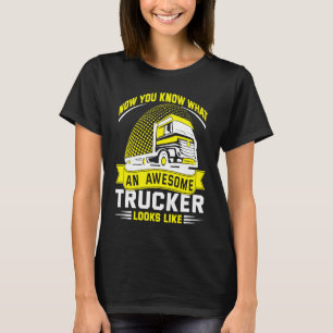Geweldige Vrachtwagenchauffeur T-shirt