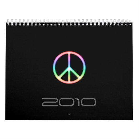 Geweldige vredessymbool kalender (Hoes)