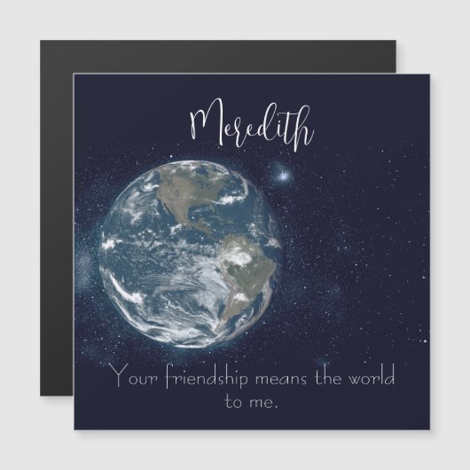 Geweldige vriendschapskaart (Voorkant / Achterkant)