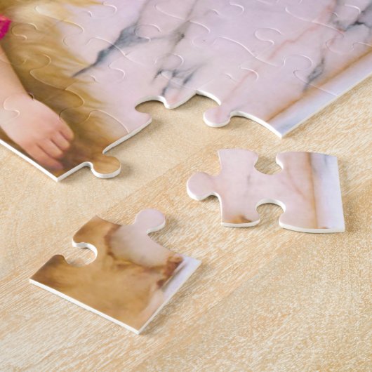 Geweldige vrouw in Fuchsia door John William Godwa Legpuzzel (Zijkant)