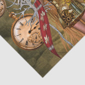 Geweldige vrouwen met steampunk tissuepapier (Detail)