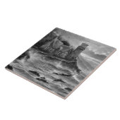 Geweldige vuurtoren tegeltje (Zijkant)