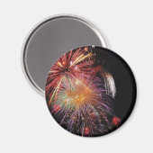 Geweldige vuurwerk nacht magneet (Voorkant / Achterkant)