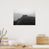 Geweldige wand B&W Poster (Keuken)