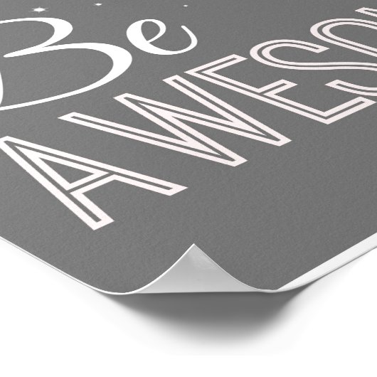 Geweldige wandafdrukken poster (Hoek)