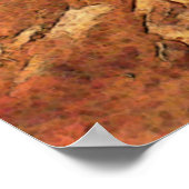 Geweldige wandbadge afdrukken poster (Hoek)