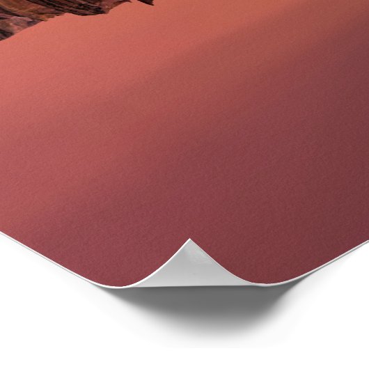 Geweldige watervallen poster (Hoek)