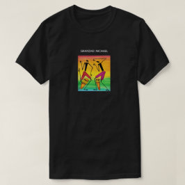 Geweldige Waterverf African Drumming T-shirt