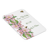 Geweldige waterverf appelbloemen en е е magneet (Rechterzijde)