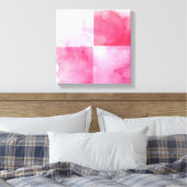 geweldige waterverf banners voor uw ontwerp canvas afdruk (Insitu (Slaapkamer))
