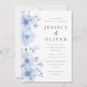 Geweldige Waterverf Breeze bruiloft Kaart (Voorkant)