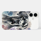 Geweldige Waterverf Case-Mate iPhone Case (Achterkant (horizontaal))