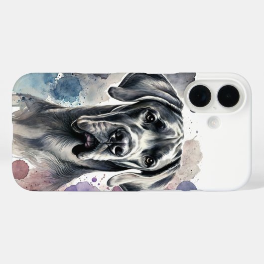 Geweldige Waterverf Case-Mate iPhone Case (Achterkant (horizontaal))