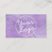 Geweldige waterverf voor elke professionele sector visitekaartje (Achterkant)