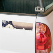 Geweldige Wave Off Kanagawa Japans Woodblock Print Bumpersticker (Op Truck)